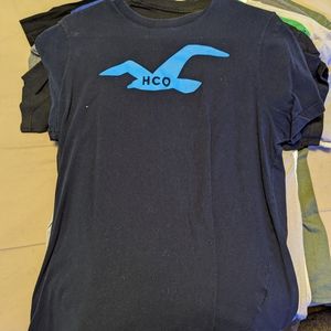 Navy blue Hollister t-shirt